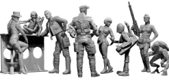 1/24 At the Edge of the Universe. Strange Company's Adventures. Episode I. The First Meeting: Wow, I like it! (3 Figures)
