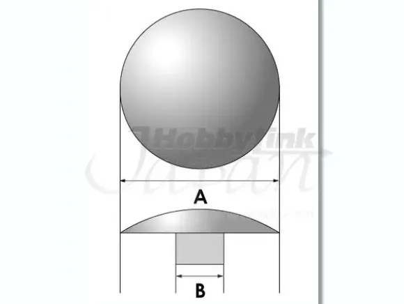 Character Model Rivet 1mm (20pcs)