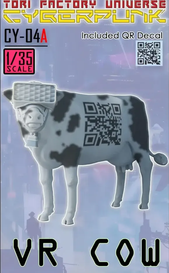 1/35 Cow Wearing VR