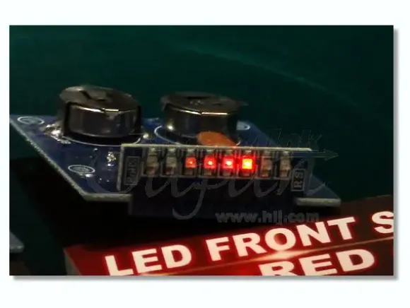 1/24 Front Scanner LED Set Red for K.I.T.T.