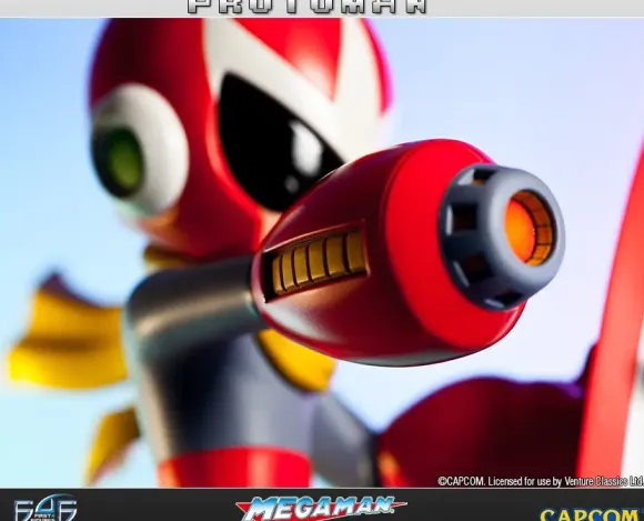 Megaman 3 (Rockman 3)/ Protoman (Blues) 13inch Statue