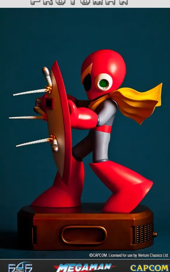 Megaman 3 (Rockman 3)/ Protoman (Blues) 13inch Statue