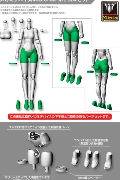 1/1 Megami Device M.S.G 02 Bottoms Set Skin Color D