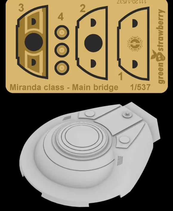 1/537 Miranda-Class Starship Main Bridge (for AM)