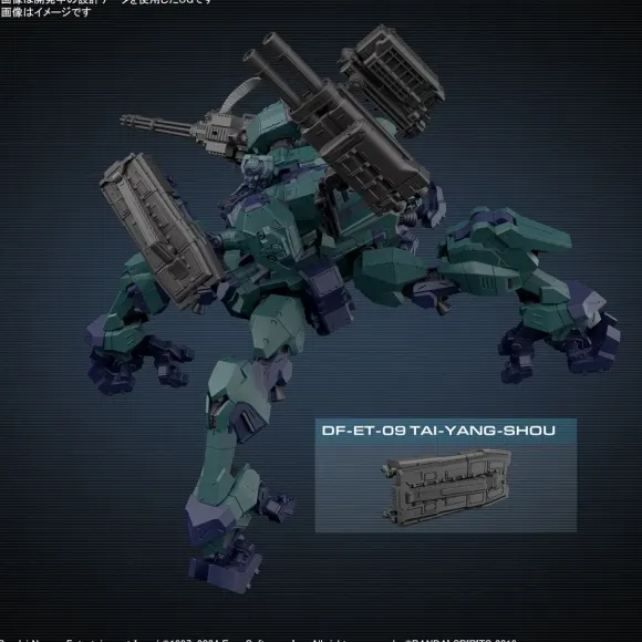 30MM Armored Core VI Fires of Rubicon Balam Industries BD-011 Melander Liger Tail