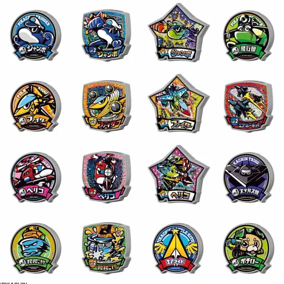 Pikachin Badge 01 Vol.1 Fly! Air Ride Shooter Edition (Random 1pc)
