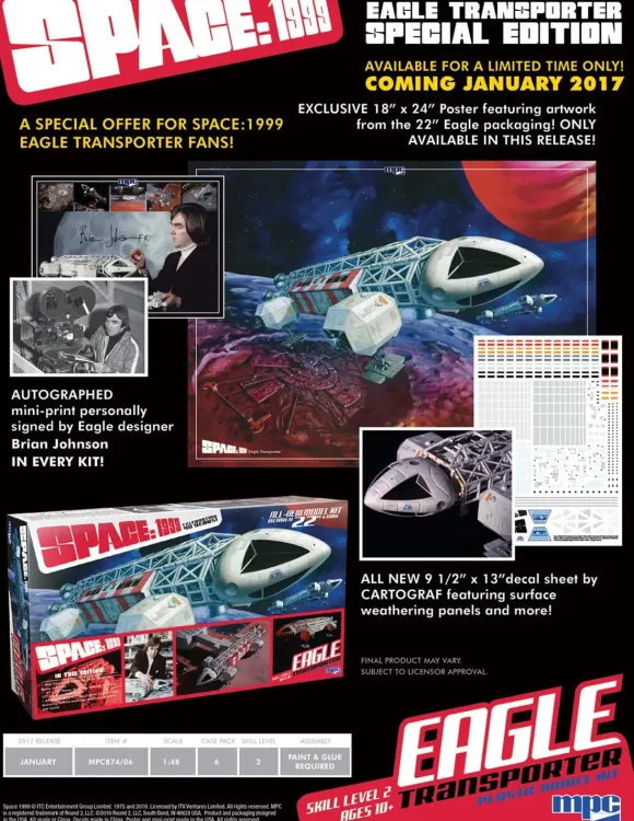 1/48 Space 1999 Eagle Transporter Special Edition