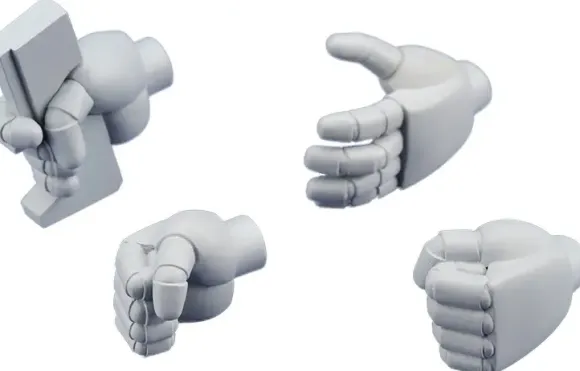 80's Power Hand S-size