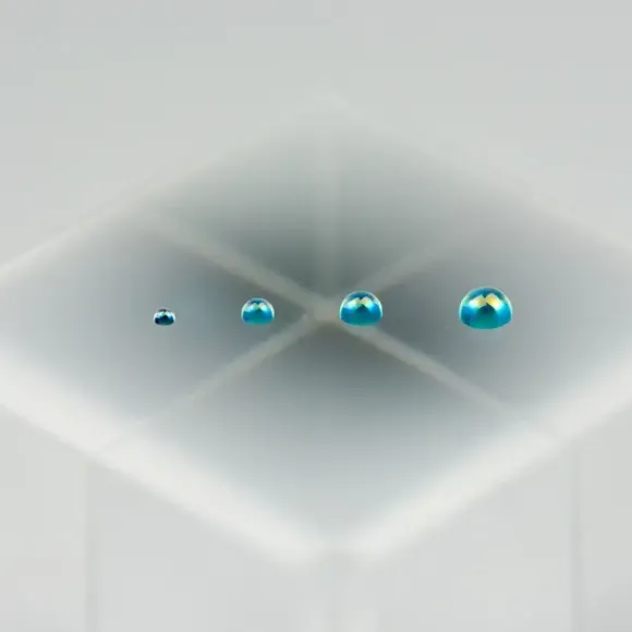 VC Dome 2 Ocean Blue S 1.0mm-2.5mm (12pcs)